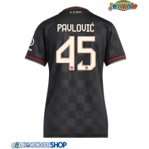 Maglie da calcio Bayern Munich Aleksandar Pavlovic #45 Terza Maglia Femminile 2025-26 Manica Corta